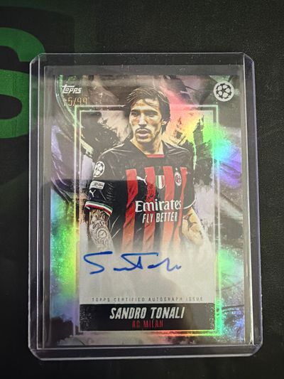Topps Sandro Tonali auto /99
