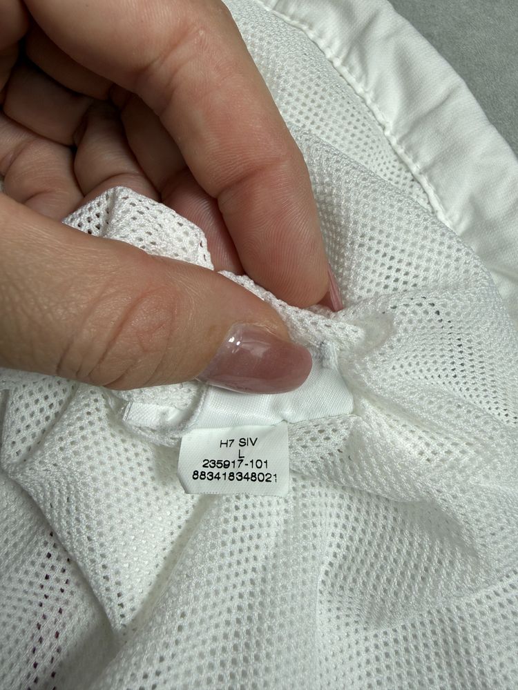 Nike White Jacket With Maroon Accents image 6
