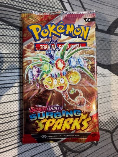 Pokémon Trading Card Game Scarlet & Violet Surfing Sparks Booster Pack