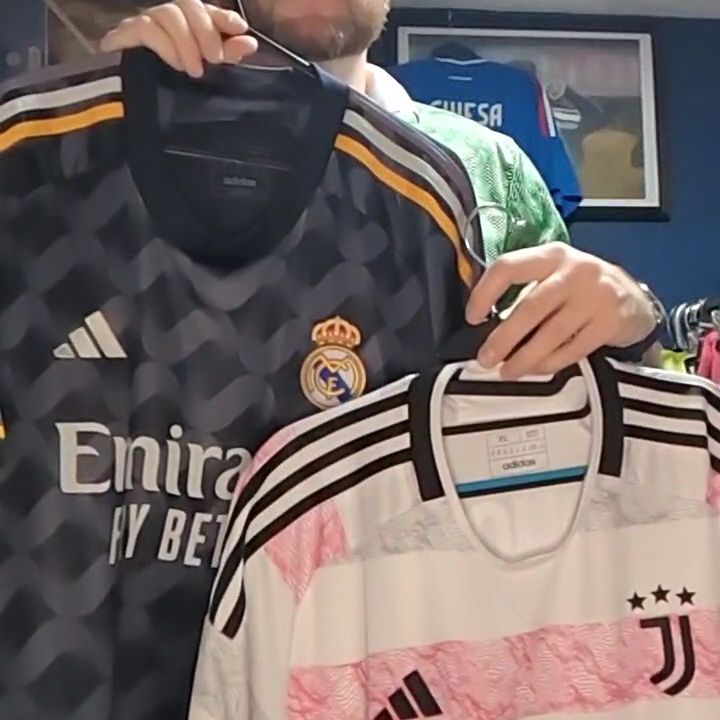 Adidas real madrid/ juventus shirts product image