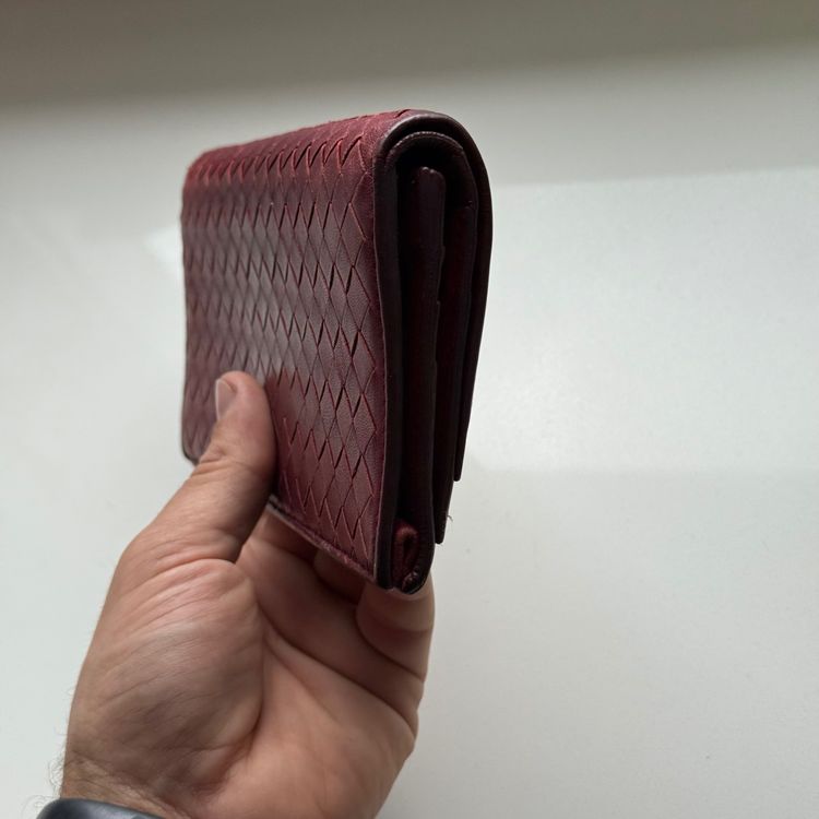 Bottega Veneta Woven Leather Wallet 6