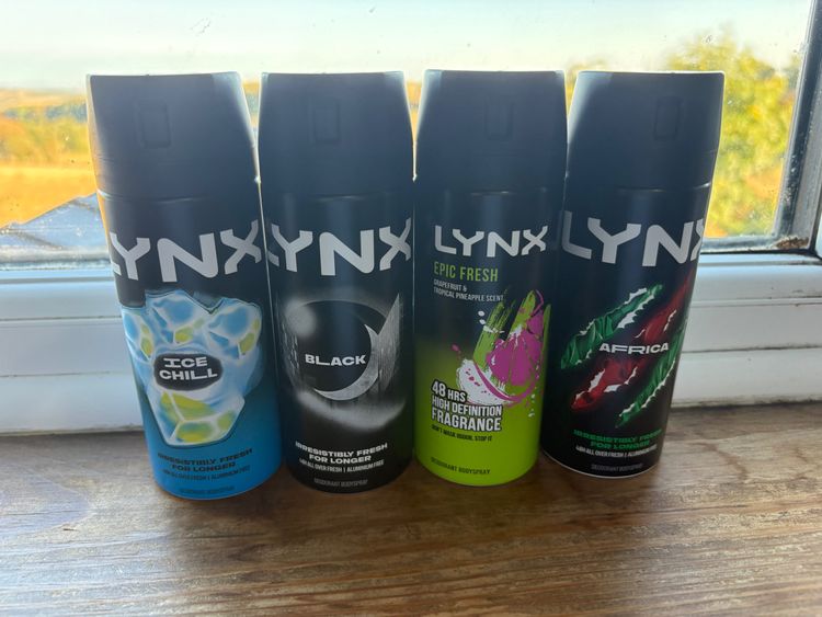 Lynx Body Spray Deodorants bundle 