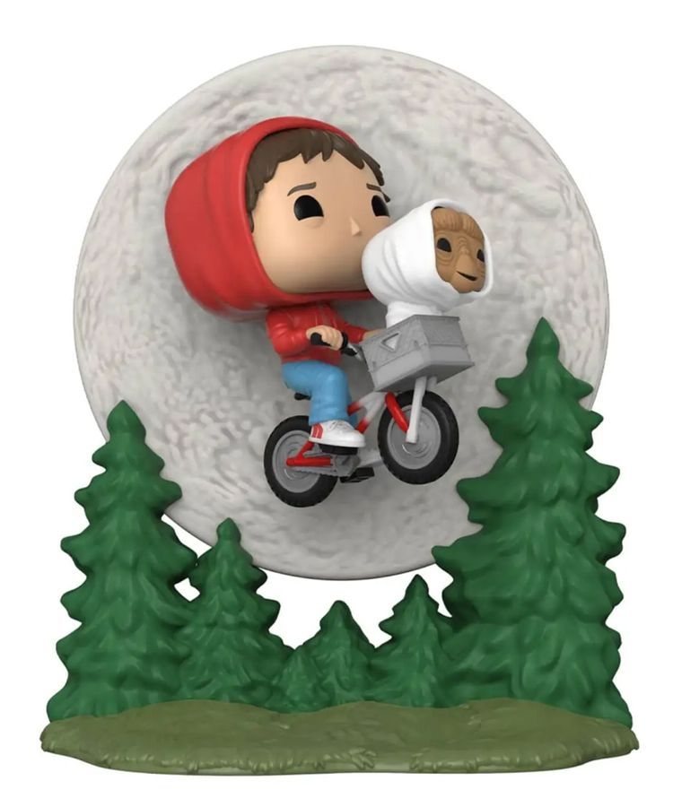 🌕 Funko POP! Movies – E.T. – Elliott & E.T. (Flying) Glow in the Dark #1259 2