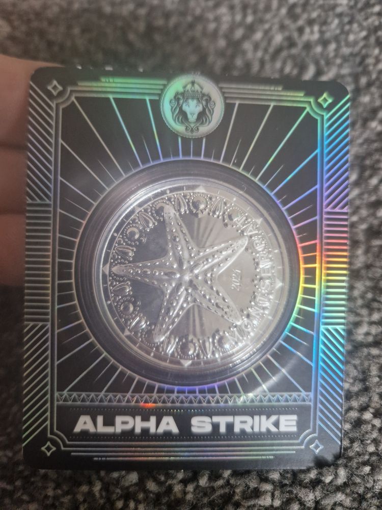 1oz 999 Alpha Strike Silver Coin