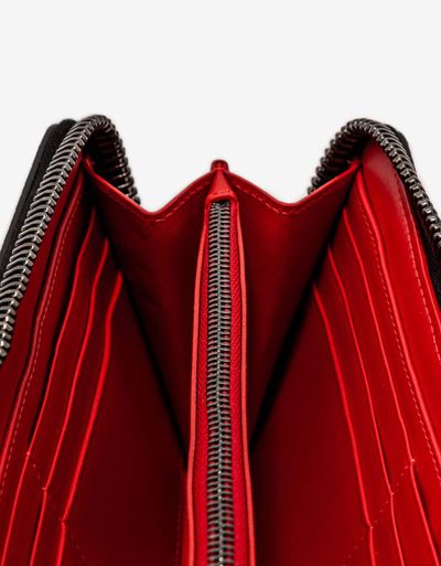 Christian Louboutin Panettone CL Logo Black Wallet 6