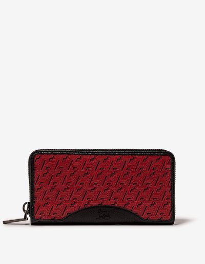 Christian Louboutin Panettone CL Logo Black Wallet 1