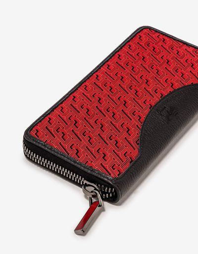 Christian Louboutin Panettone CL Logo Black Wallet 8
