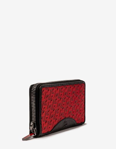 Christian Louboutin Panettone CL Logo Black Wallet 7