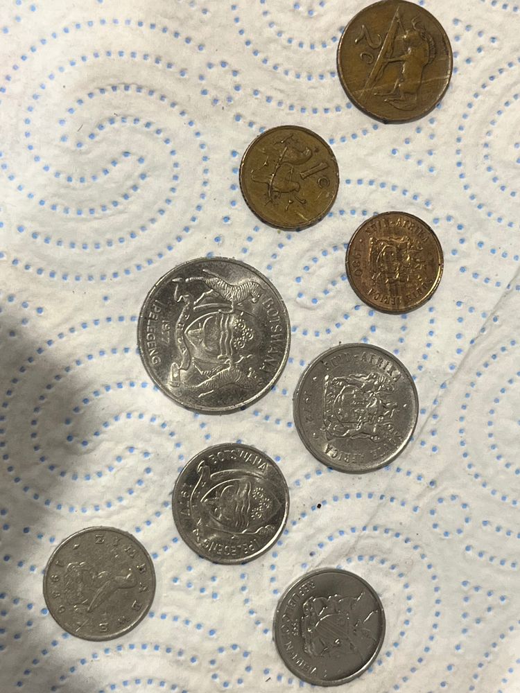 Collection Of Assorted Error Coins from Africa 1972-1989 3
