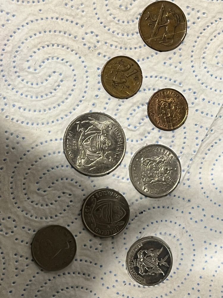 Collection Of Assorted Error Coins from Africa 1972-1989 2