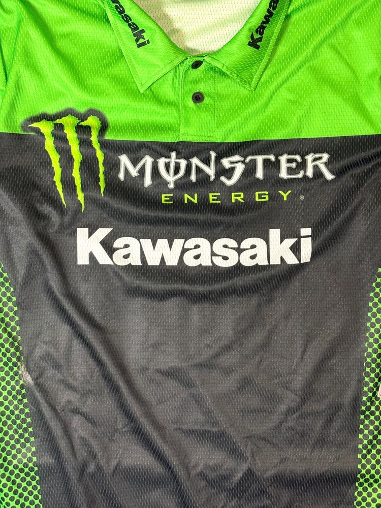 Kawasaki Monster Energy Polo Shirt image 9