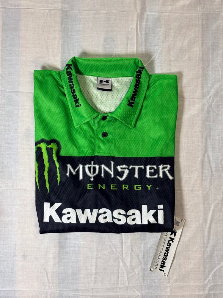 Kawasaki Monster Energy Polo Shirt image 3