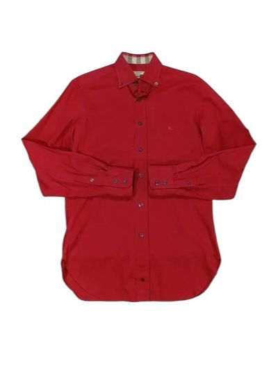 Burberry Red Slim Fit Shirt