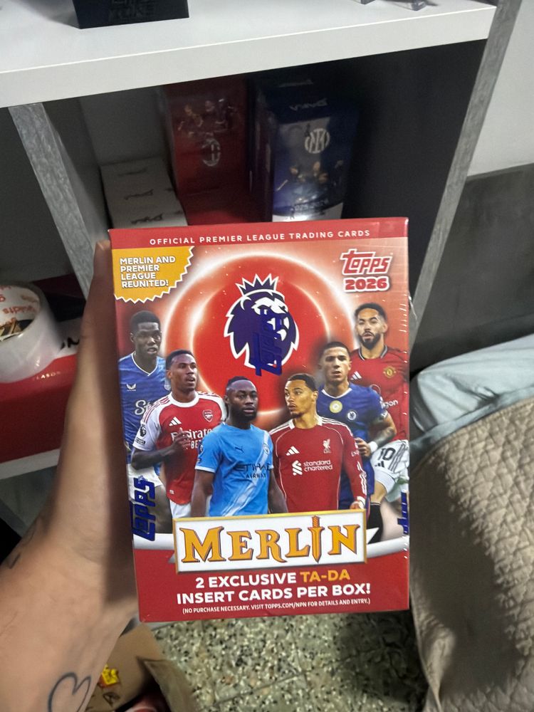 Topps Topps 2026 Premier League Trading Cards Merlin Box product image