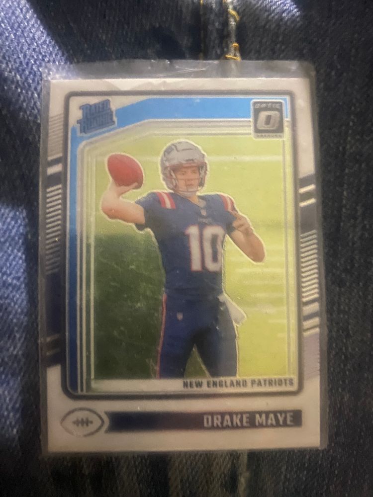 2024 Panini Donruss Optic Rated Rookie Drake Maye #229 Patriots NFL