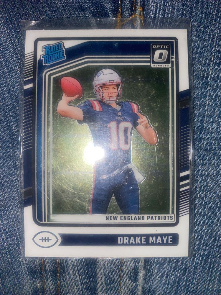 2024 Panini Donruss Optic Rated Rookie Drake Maye #229 Patriots NFL 2