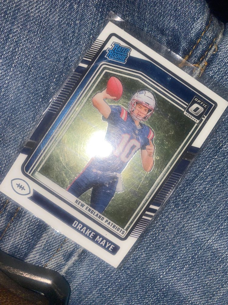 2024 Panini Donruss Optic Rated Rookie Drake Maye #229 Patriots NFL 3