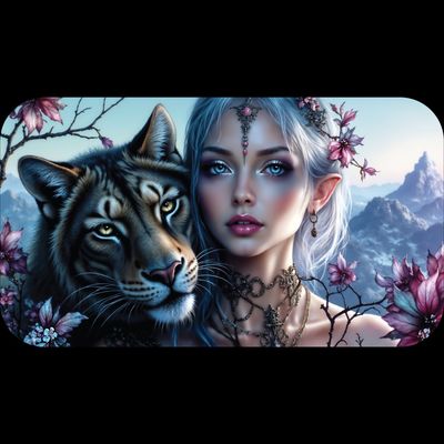 MOONFANG PRIESTESS HALF TROY OUNCE 999 FINE SILVER