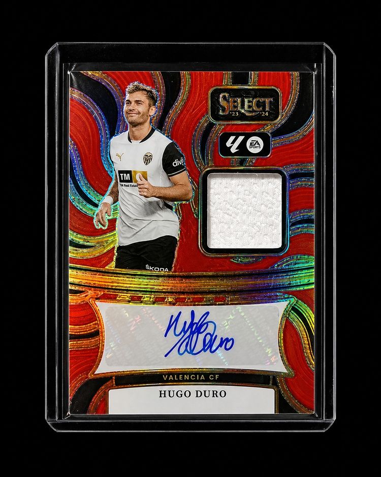 AUTO -PATCH Hugo Duro Panini Select La Liga 2024/25