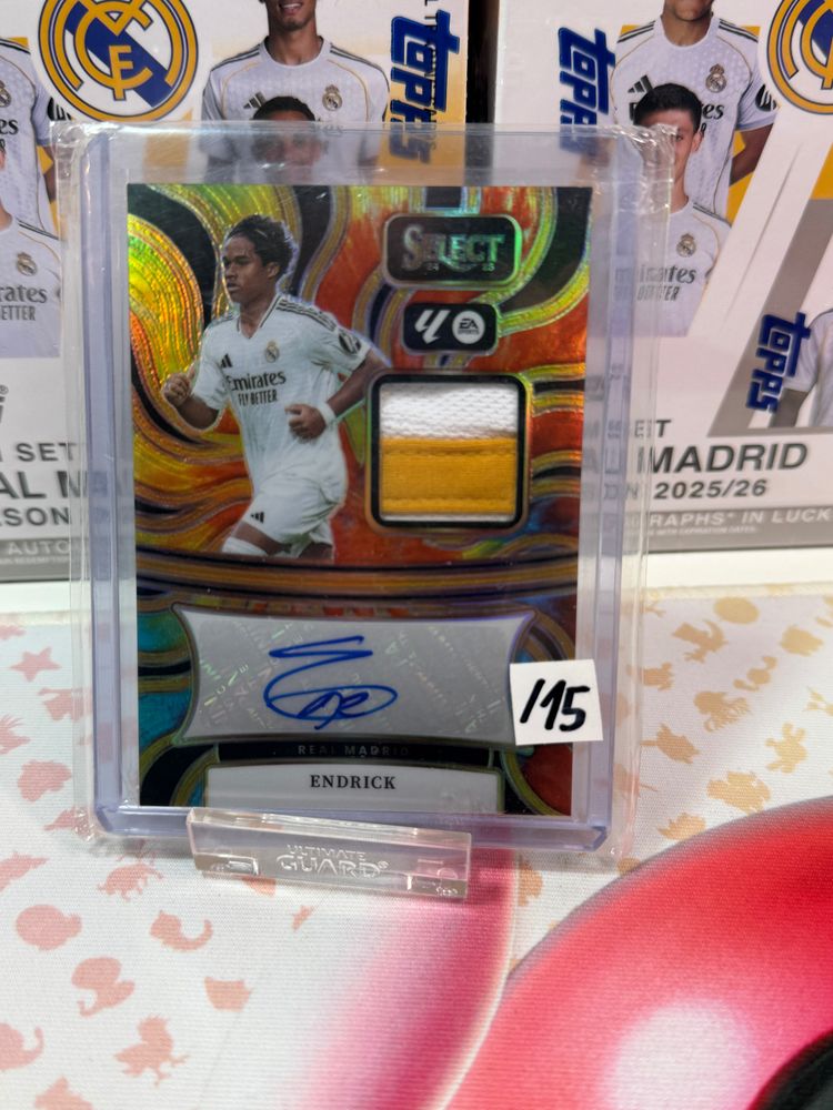 Select Football Trading Card With Autograph And Patch