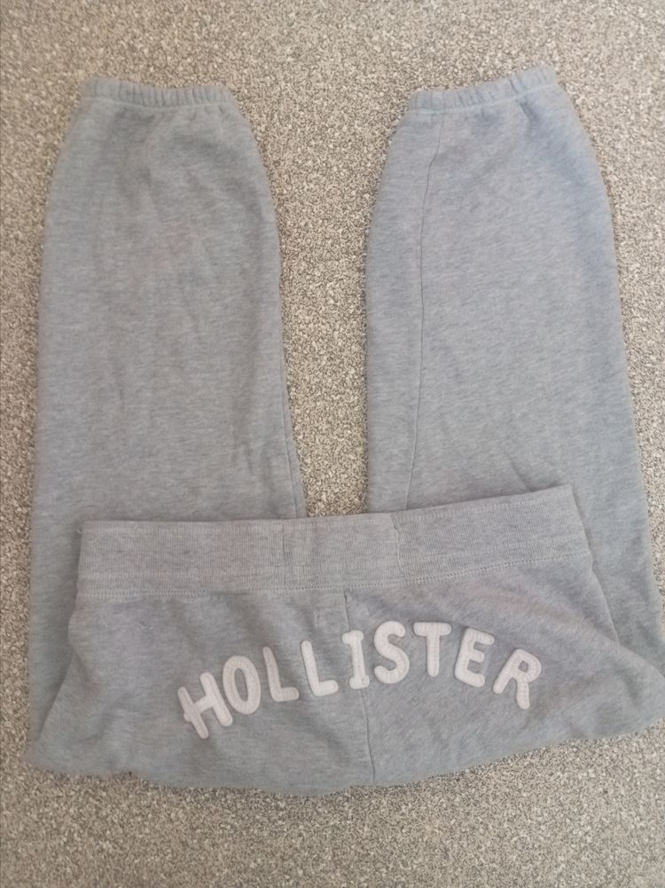 2000s Hollister Grey Sweatpants obraz 1