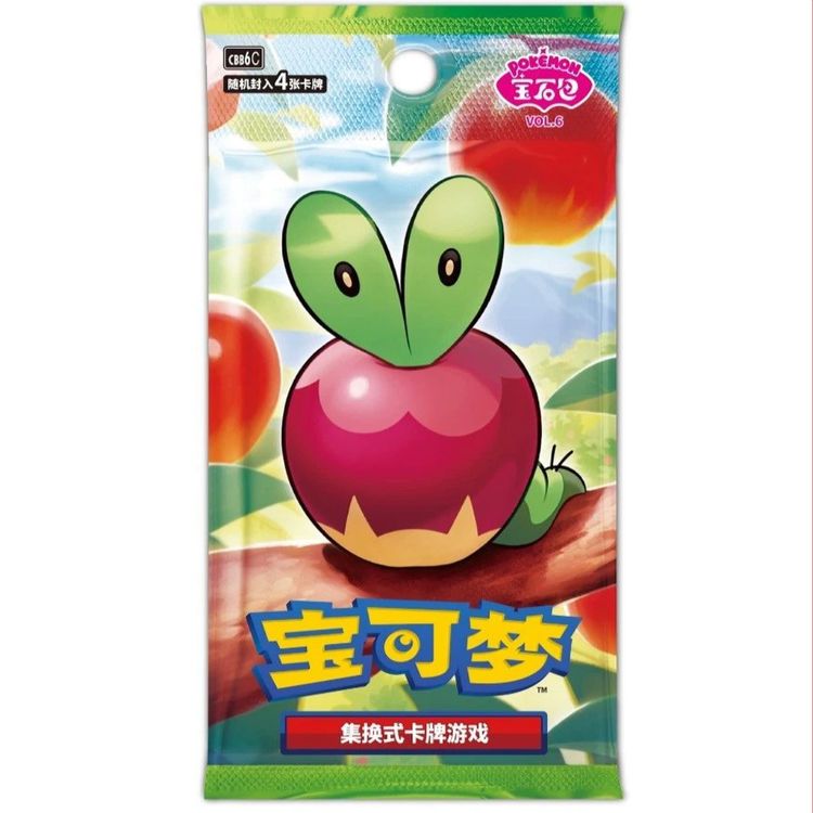 Pokemon Gem Pack Vol. 6 Simplified Chinese CBB6C Booster Pack / Box image 1