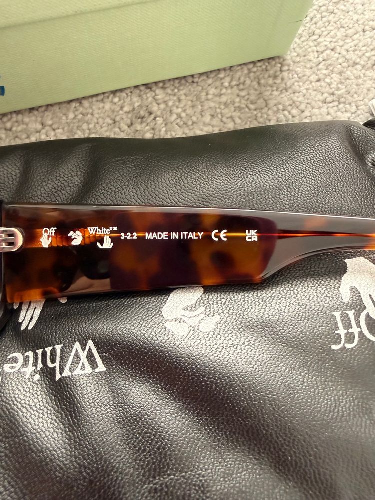 Off-White Tortoiseshell Sunglasses 4