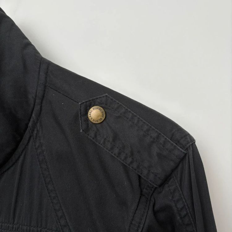 Burberry Vintage Black Bomber Jacket image 5