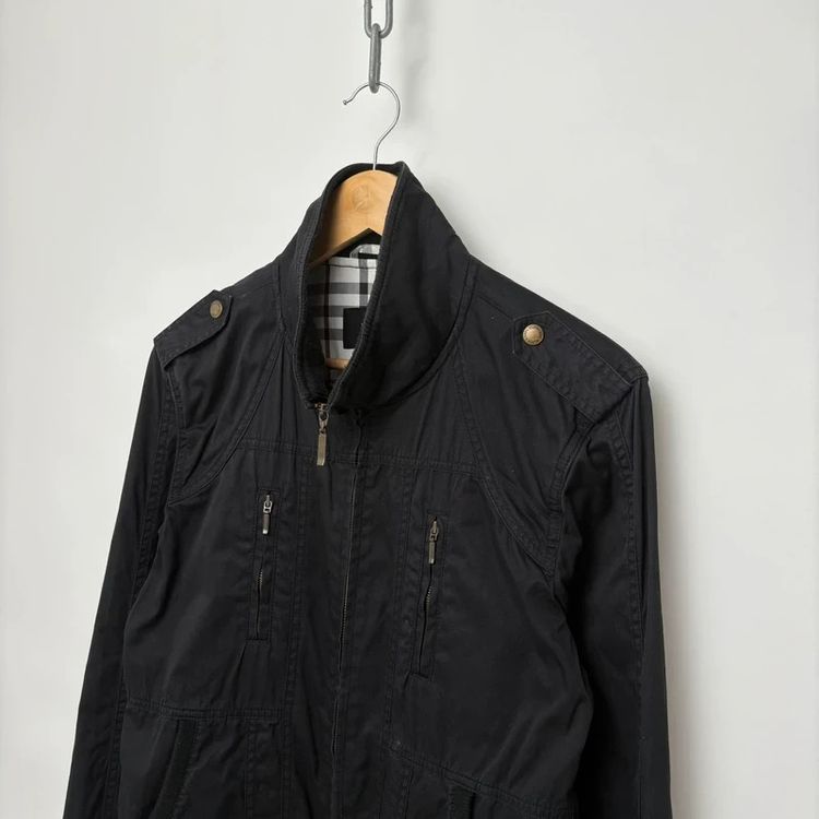 Burberry Vintage Black Bomber Jacket image 2