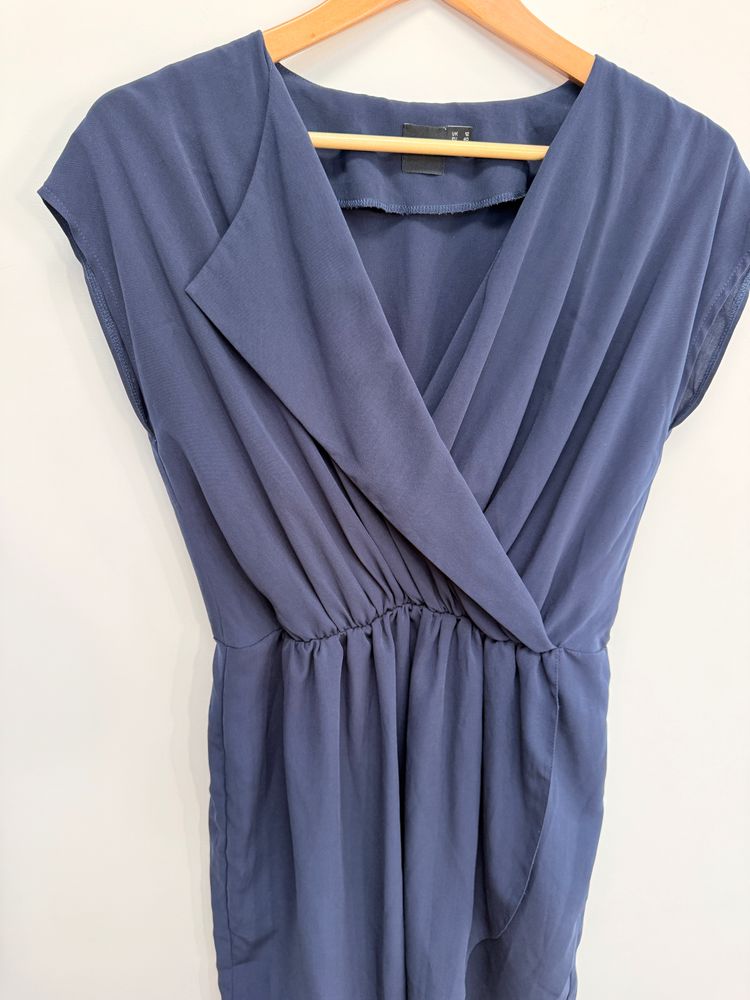 Asos Blue Polyester Dress
