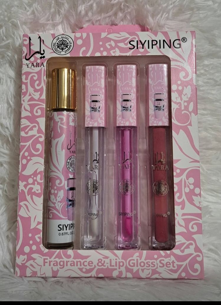 Siyiping Fragrance & Lip Gloss Set a elegir image 1