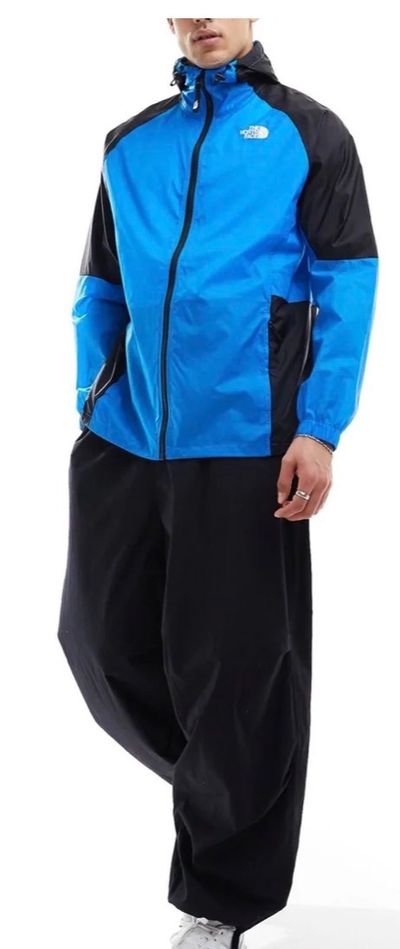The North Face Blue And Black Jacket