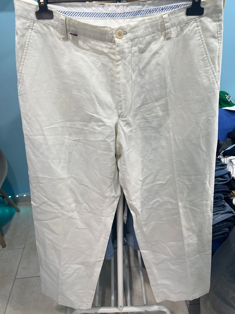 White Casual Trousers