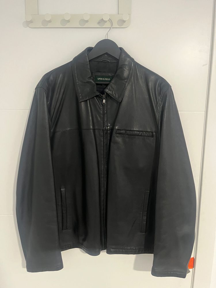 Other Springfield Black Leather Jacket product image
