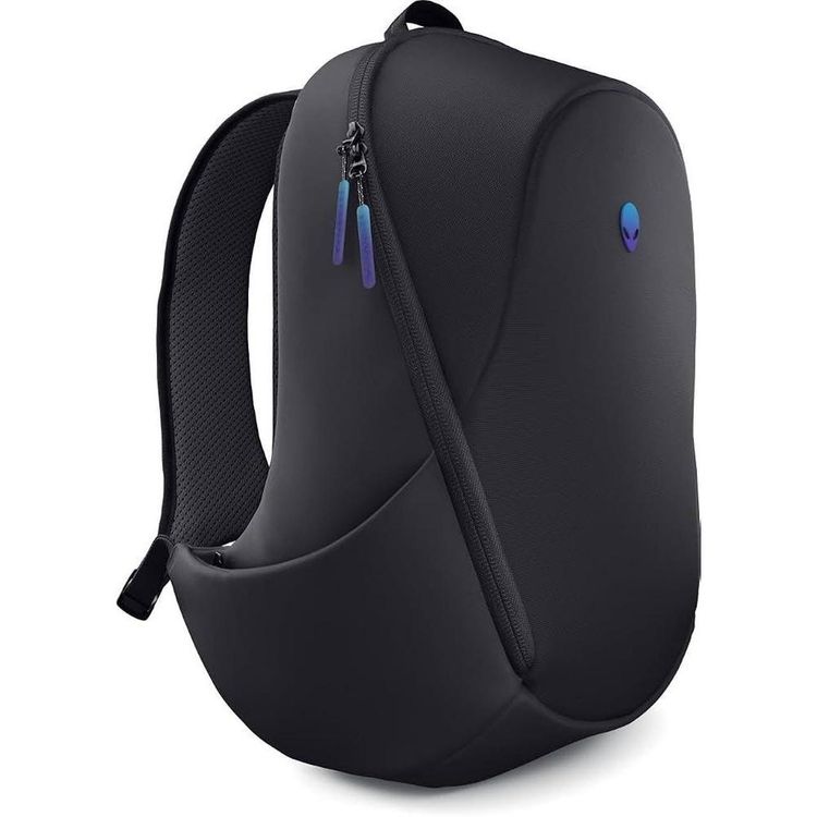 Black Backpack With Alien Logo image 3