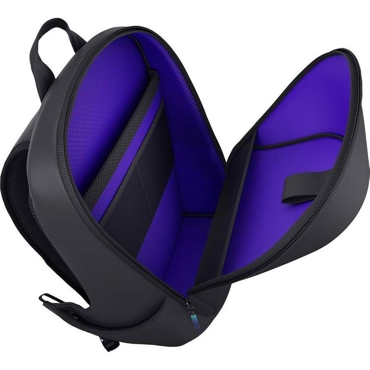 Black Backpack With Alien Logo image 4