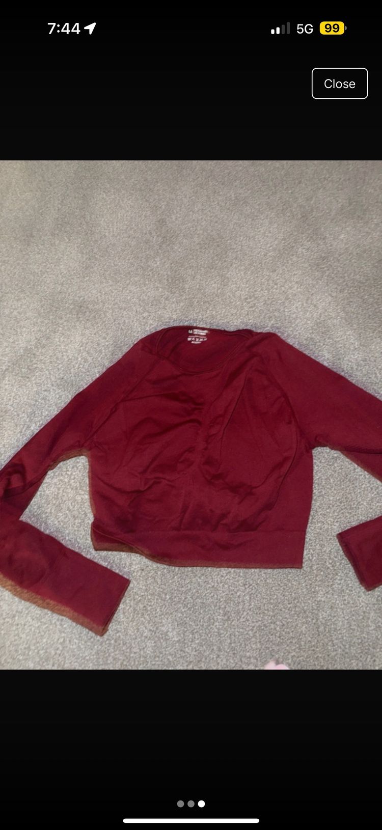 Other Red Long Sleeve Top product image