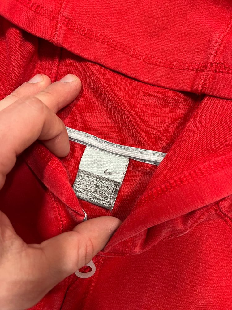 Nike Red Zip-Up Hoodie 2