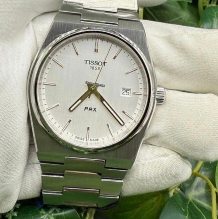 Tissot Tissot Prx Wristwatch (White Face) Powermatic 80 New No Box Or Papers. product image