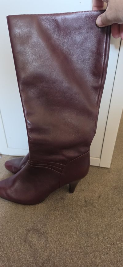 Brown Knee-High Boots