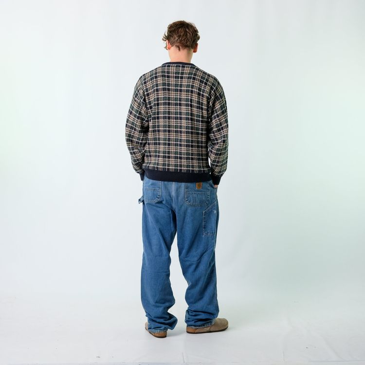Blue y2ks Carhartt Denim Carpenter Baggy Jeans Pants (38x34) image 8