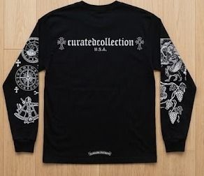 Chrome Hearts Curatedcollection Black Long Sleeve Shirt product image