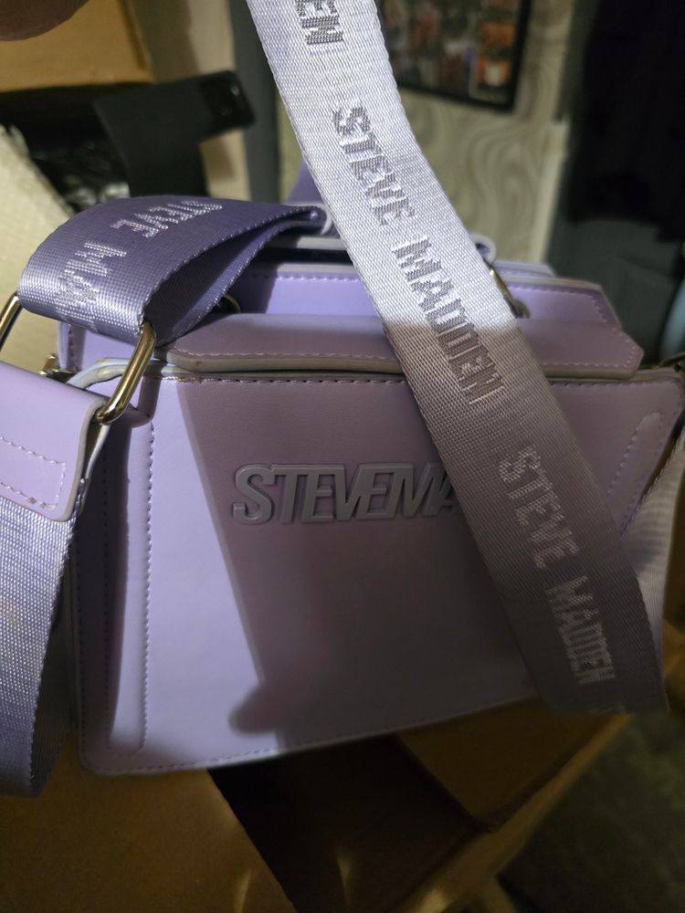 Steve Madden Purple Crossbody Bag obraz 2