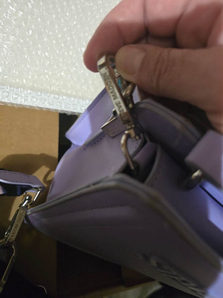 Steve Madden Purple Crossbody Bag obraz 6
