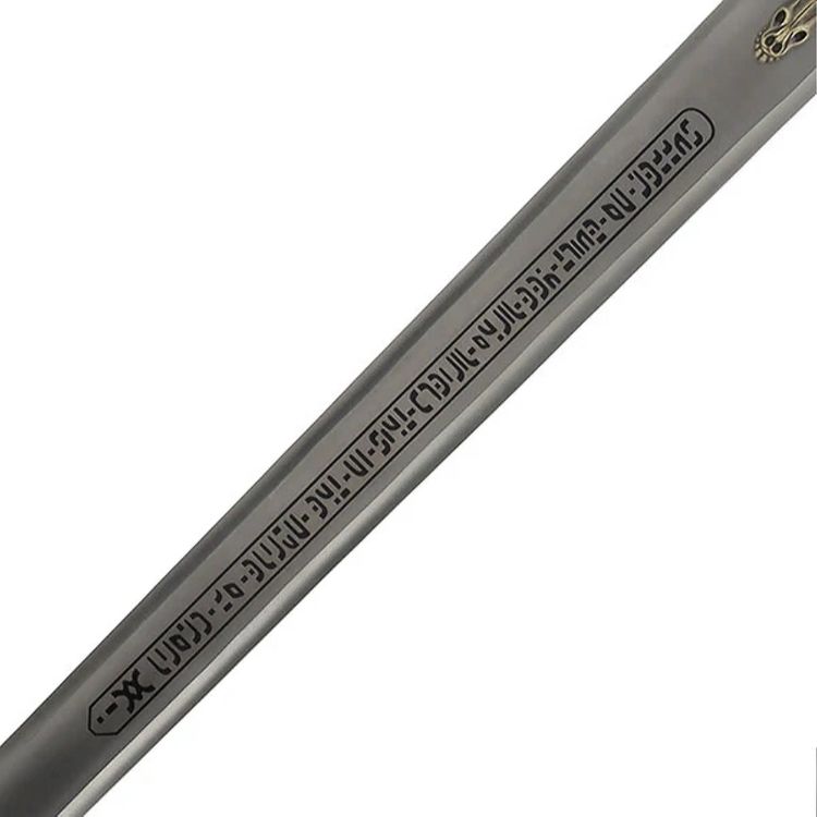 Conan The Barbarian Father's Metal Sword with Plaque 4