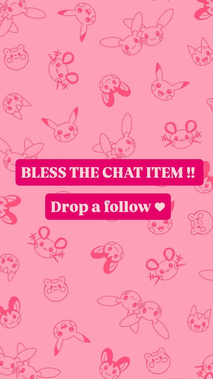BLESS THE CHAT! 
