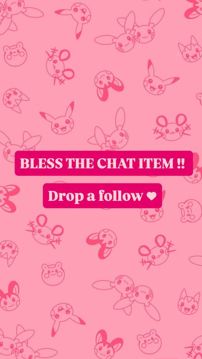 BLESS THE CHAT!