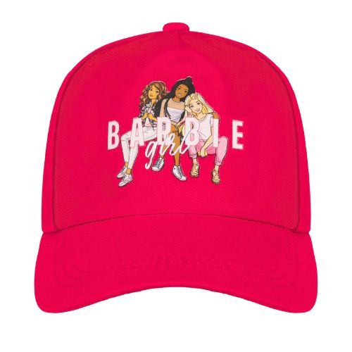 Red Cap With Barbie Graphic image 1