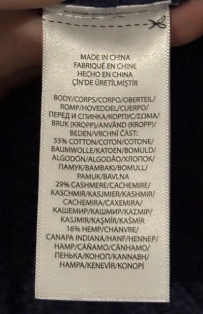 Polo Ralph Lauren Navy Cable Knit Jumper Sweater Cashmere Blend Size M NWT 10