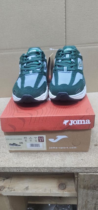 Joma green and white sneakers